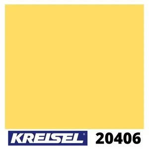 Geltonas silikoninis tinkas namo fasadui kreisel nano spalva 20406