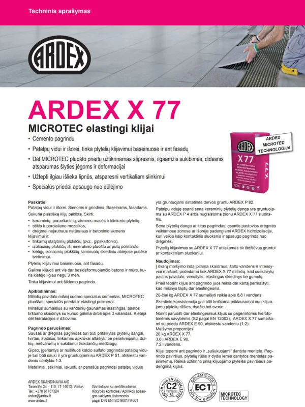 ARDEX X77
